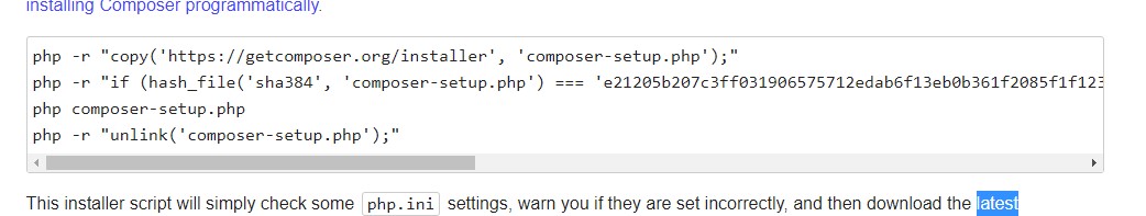 get composer